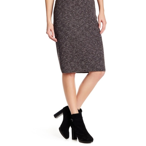 Max Studio Dresses & Skirts - Max Studio Ribbed Marled Knit Skirt